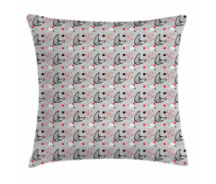 Atomic 50s Design Pillow Cover