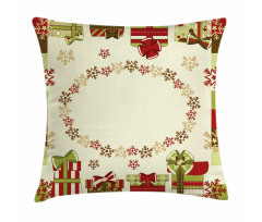 Star Shaped Snowflakes Pillow Cover