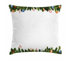 Christmas Candy Canes Pillow Cover