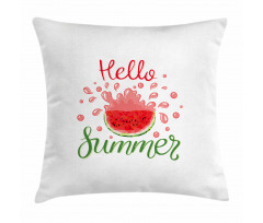 Cartoon Watermelon Pillow Cover