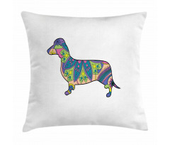 Small Flower Puppy Pillow Cover