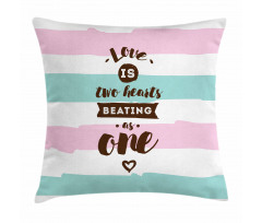 Retro Style Pastel Pillow Cover