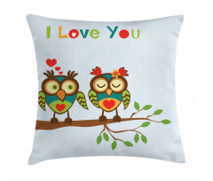 Affection Message Pillow Cover