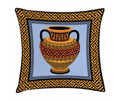 Traditional Amphora Pillow Cover