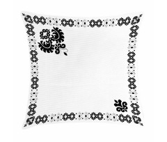 Oriental Frame Pillow Cover