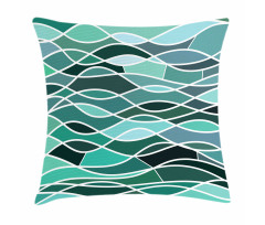 Stained Glass Composition Pillow Cover
