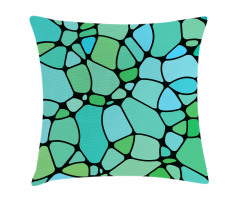 Mosaic Abstract Composition Pillow Cover