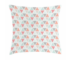 Harlequin with Crosses Pillow Cover