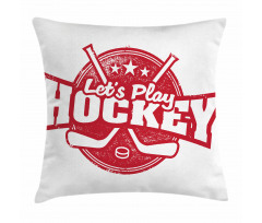 Let's Play Retro Style Pillow Cover