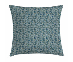 Persian Curved Tip Motif Pillow Cover