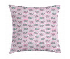 Mouse Hearts Pillow Cover