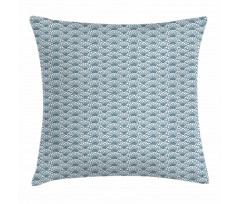 Hand Drawn Fish Skin Pillow Cover