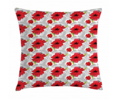 Bouquet of Spring Blooms Pillow Cover