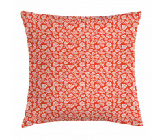Art Nouveau Pattern Pillow Cover