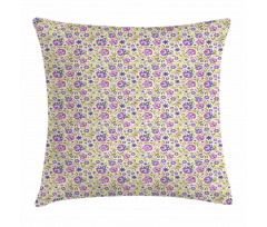 Pale Toned Pattern Pillow Cover