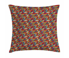 Abstract Curvy Lines Pillow Cover