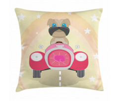 Superhero Puppy Pillow Cover