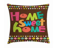 Colorful Funky Pillow Cover