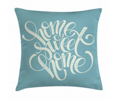 Grunge Letters Pillow Cover