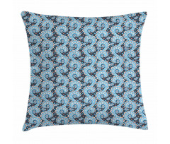 Medieval Floral Pillow Cover