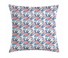 Banana Palm Lilies Pillow Cover