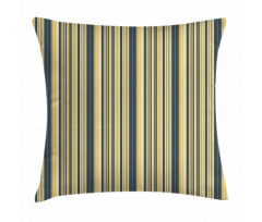 Retro Vertical Lines Pillow Cover