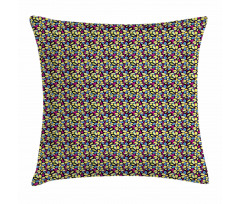 Daisy Graffiti Pillow Cover