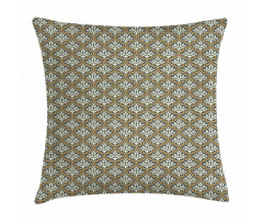Royal Foliage Motifs Pillow Cover