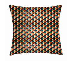 Polygonal Vivid Mesh Pillow Cover