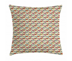 Flying Hearts Pillow Cover