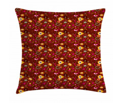 Colorful Fifties Shapes Pillow Cover