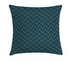 Circles and Stars Pillow Cover