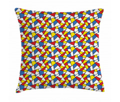 Colorful Stained Glass Pillow Cover