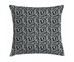 Pixel Art Illustration Pillow Cover