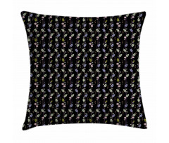 Abstract Blooming Nature Pillow Cover