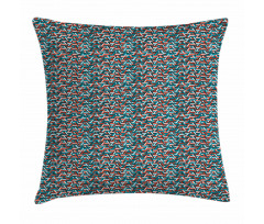 Triangle Shapes Mosaic Pillow Cover