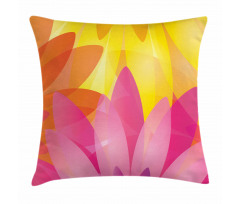 Colorful Flora Pillow Cover