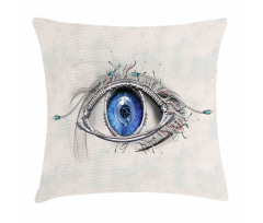 Futuristic Mechanic Sight Pillow Cover