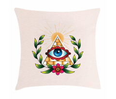 Esoteric Colorful Abstract Pillow Cover