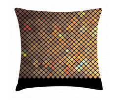 Mosaic of Squares Pillow Cover