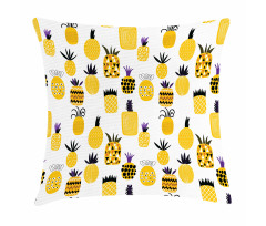 Summertime Pineapples Pillow Cover
