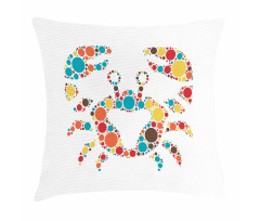 Colorful Dotted Shape Pillow Cover