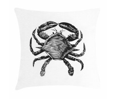 Crustacean Family Artwork Pillow Cover