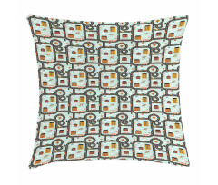 Roads Planes Pillow Cover