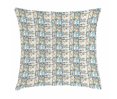 Cityscape Road Pillow Cover