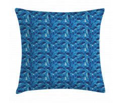 Aquatic Themed Design Pillow Cover