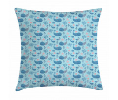 Happy Underwater Life Pillow Cover