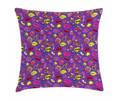 90s Comics for Women Pillow Cover