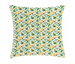 Coconut Pineapple Pillow Cover