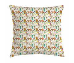 Event Cartoon Pillow Cover